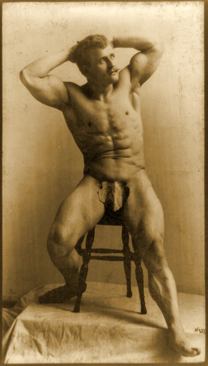 Eugen Sandow，古典古希腊罗马姿势，c.1893 作者 拿破仑·萨罗尼（Napoleon Sarony）