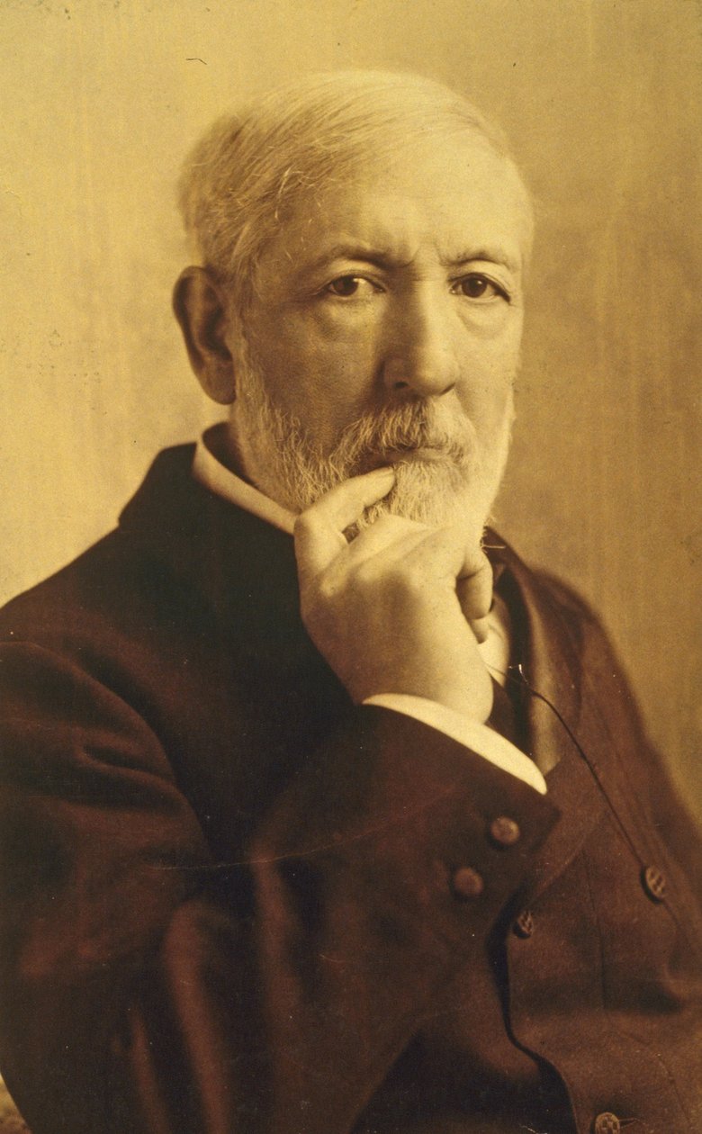 James G. Blaine的肖像，c.1892 作者 拿破仑·萨罗尼（Napoleon Sarony）