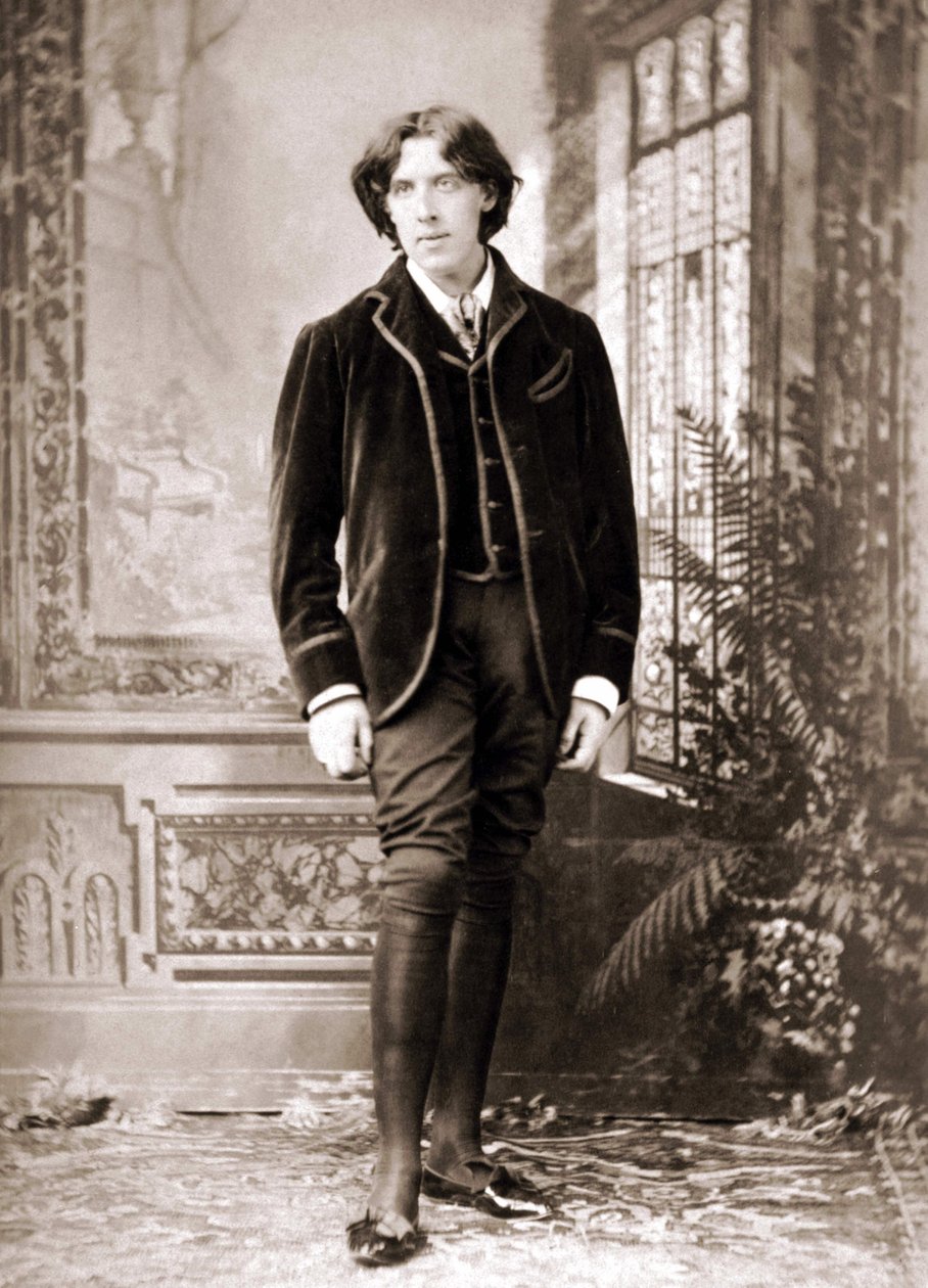 奥斯卡-王尔德（1854-1900）1882年左右由拿破仑-萨洛尼（1821-1896）。 作者 拿破仑·萨罗尼（Napoleon Sarony）
