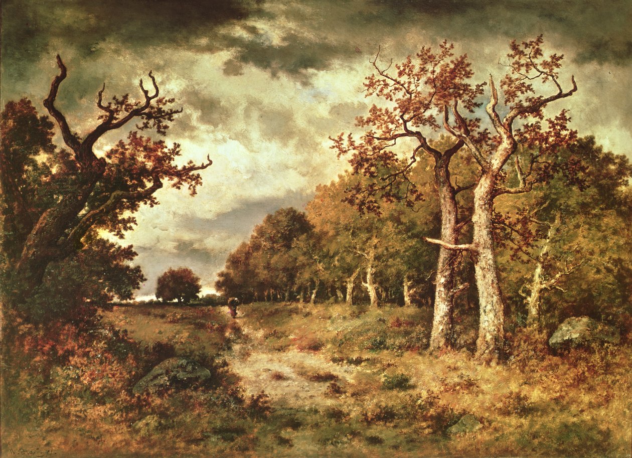1871年的森林边缘 作者 Narcisse Virgile Diaz de laPeña