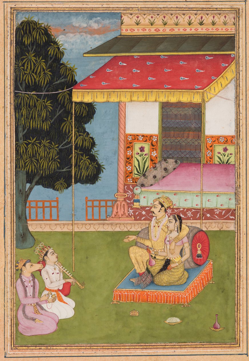 Shri Raga，选自 Ragamala（旋律花环） 作者 那西鲁丁