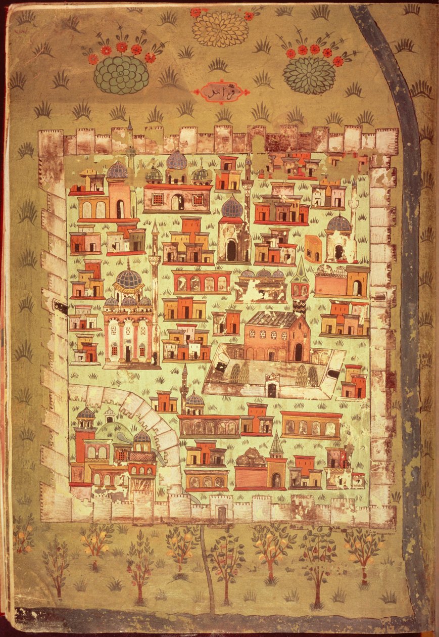 IUK T.5964迪亚巴克尔的视图 作者 纳苏·西拉希（Nasuh Al Silahi）