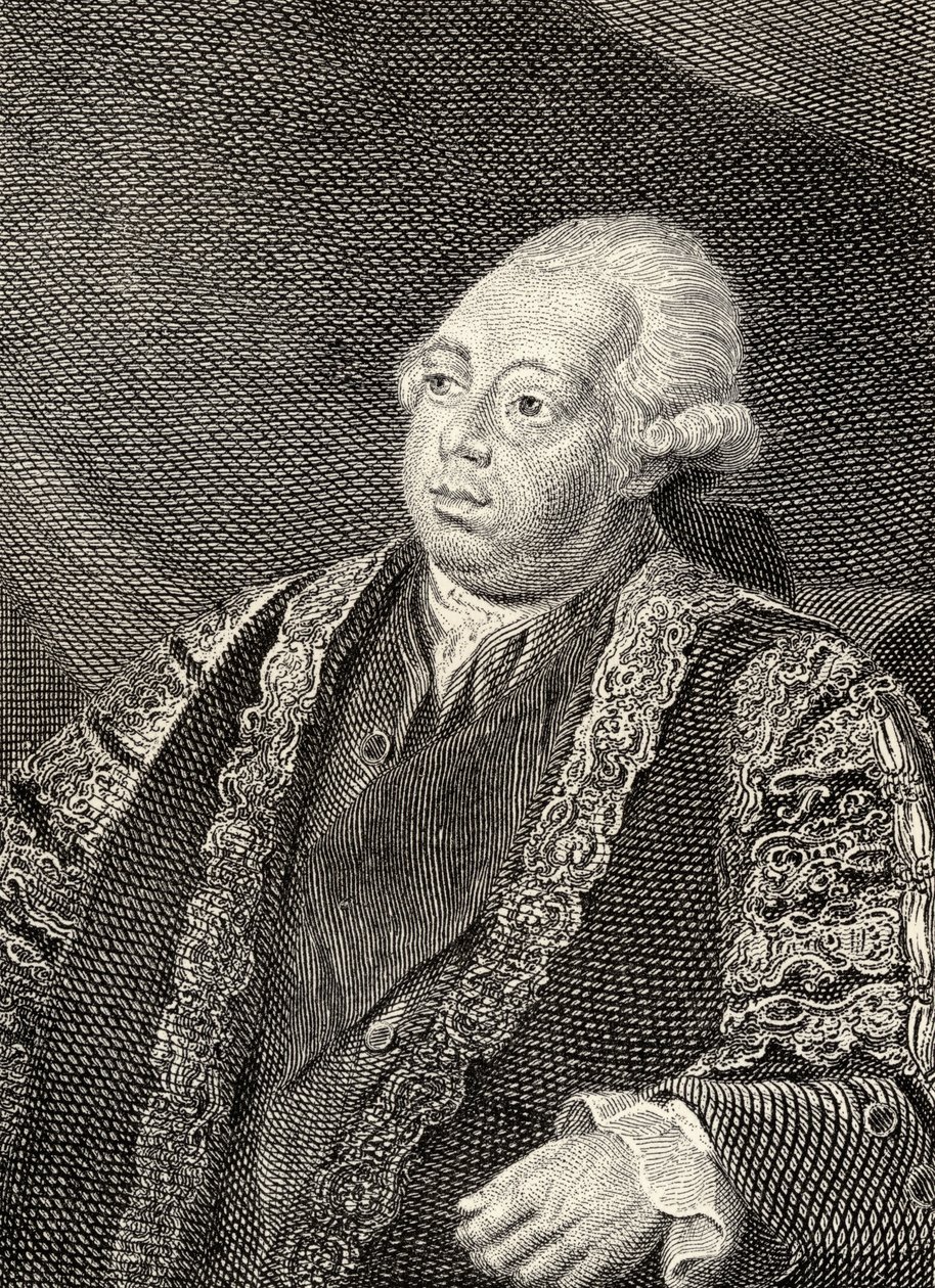 Lord North，爱德华·克雷斯爵士（Sir Edward Creasy）于1876年在伦敦出版的“着名的伊顿人回忆录”中的插图 作者 纳撒尼尔舞蹈荷兰