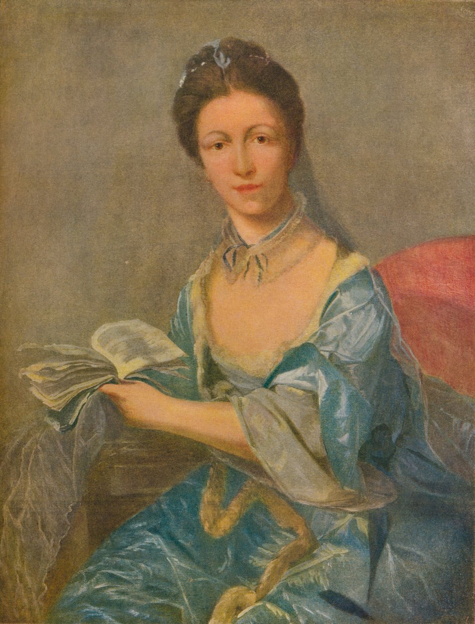 范妮·伯尼女士。达伯（Darblay），c1780，1920。 作者 纳撒尼尔·霍恩（Nathaniel Hone）