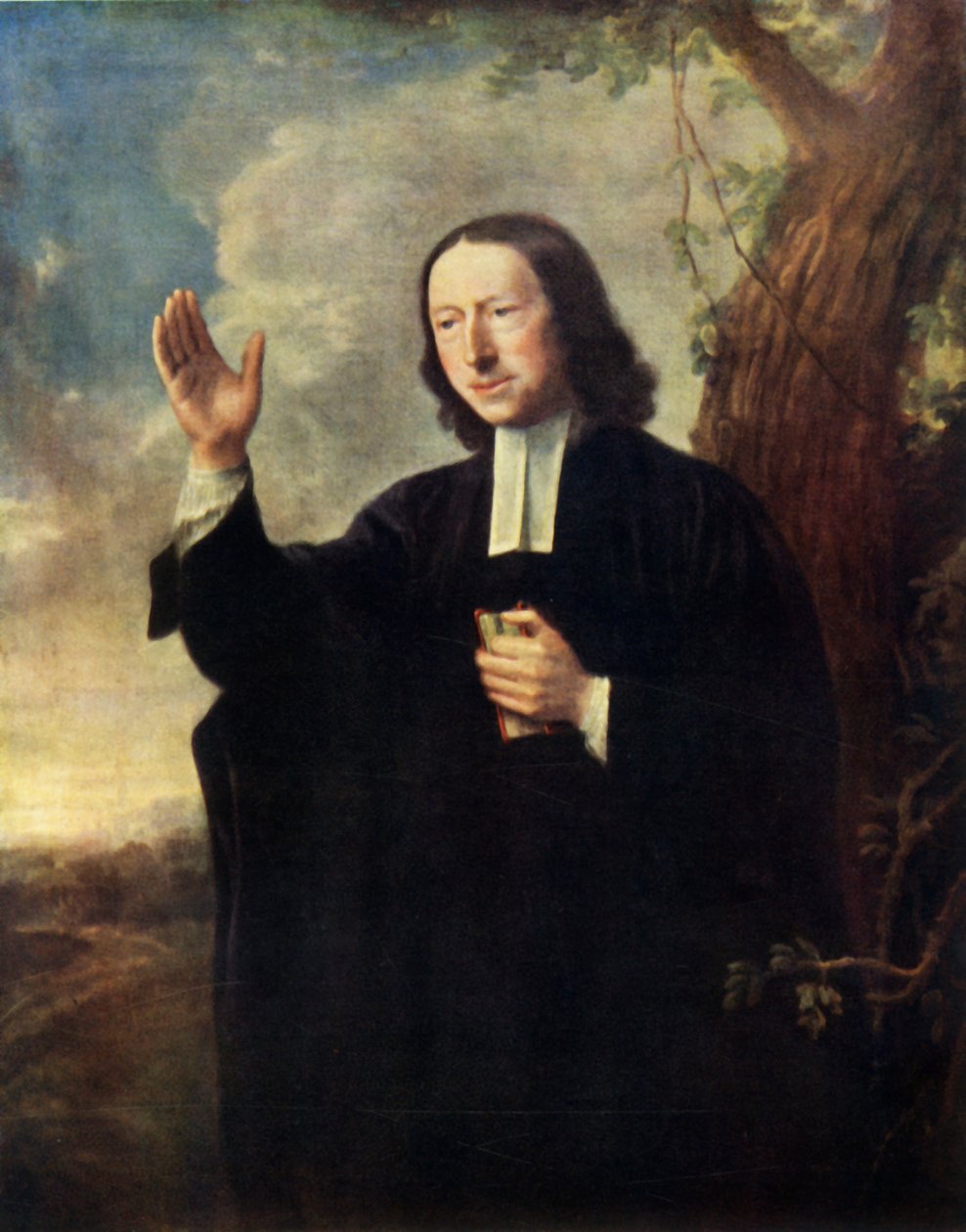 约翰·卫斯理（John Wesley），c1766，1936年。 作者 纳撒尼尔·霍恩（Nathaniel Hone）