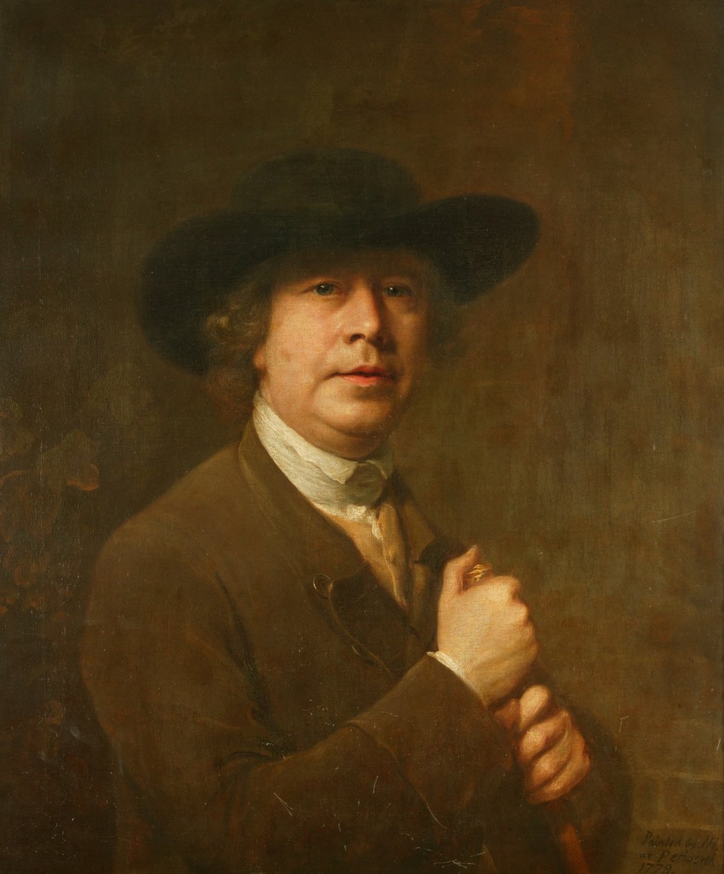 自画像 作者 纳撒尼尔·霍恩（Nathaniel Hone）