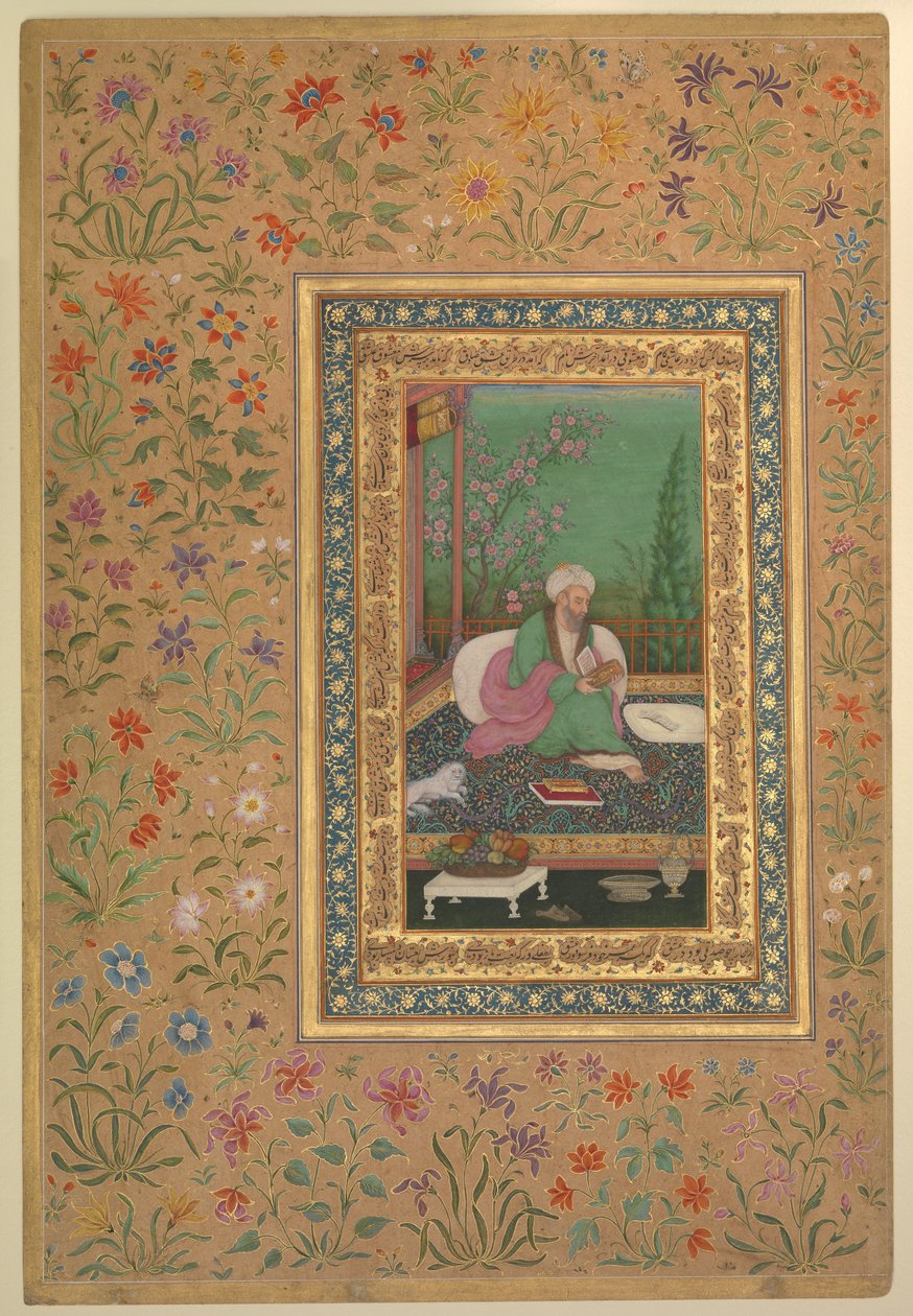 乌斯塔德·曼苏尔（Ustad Mansur）的插图，被称为Nãdir-al-&39;As 作者 纳迪尔·阿斯·乌斯塔德·曼苏尔