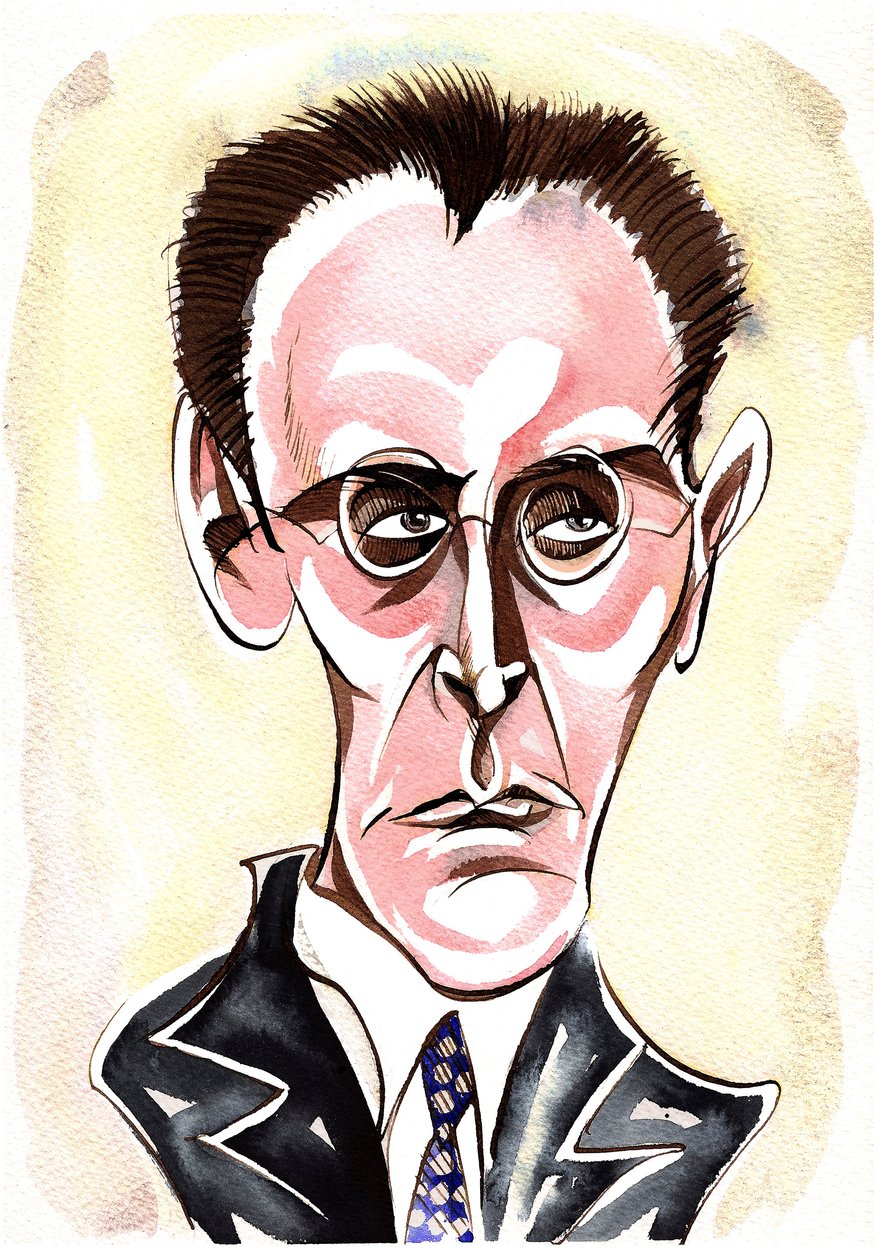 Anton von Webern  - 彩色漫画 作者 尼尔·奥斯本