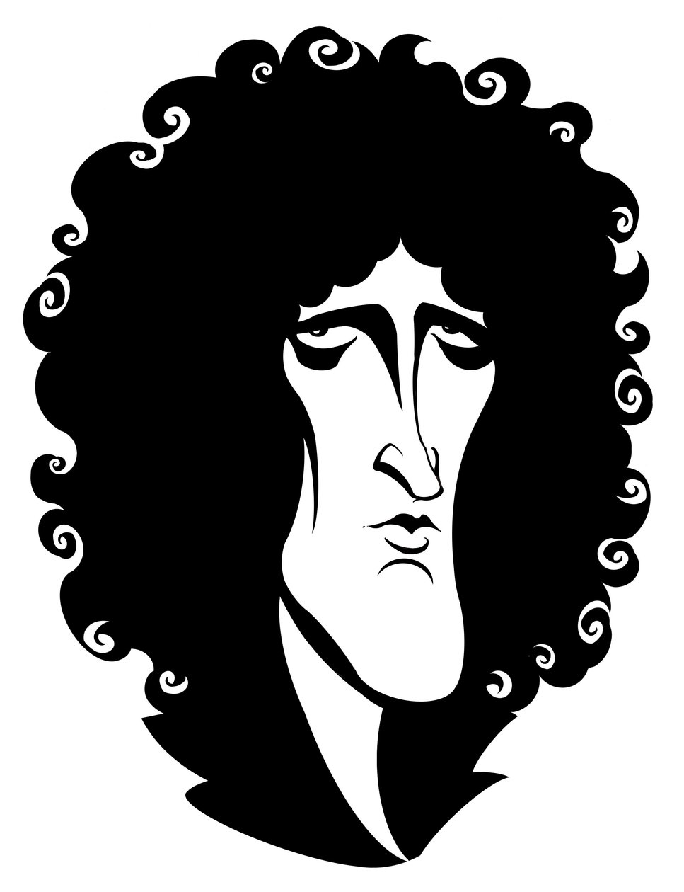 Brian May，词曲作者，多乐器演奏家和歌手;英国摇滚乐队女王的首席吉他手 作者 尼尔·奥斯本