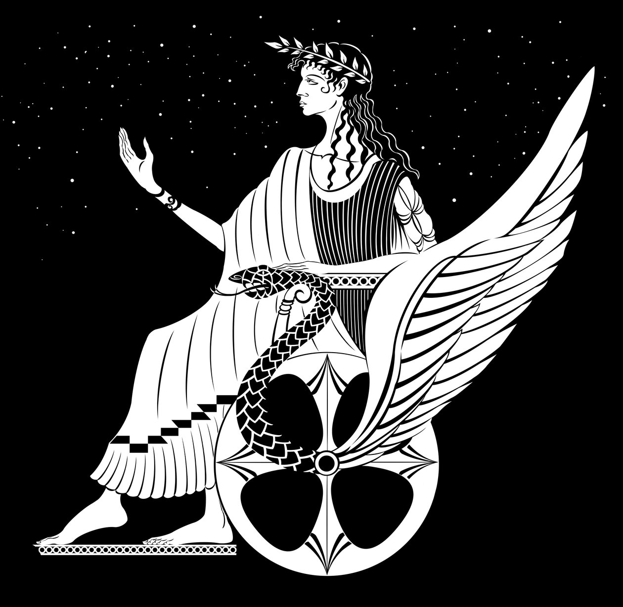 Demeter，来自StravinskysPerséphone的希腊神话 作者 尼尔·奥斯本
