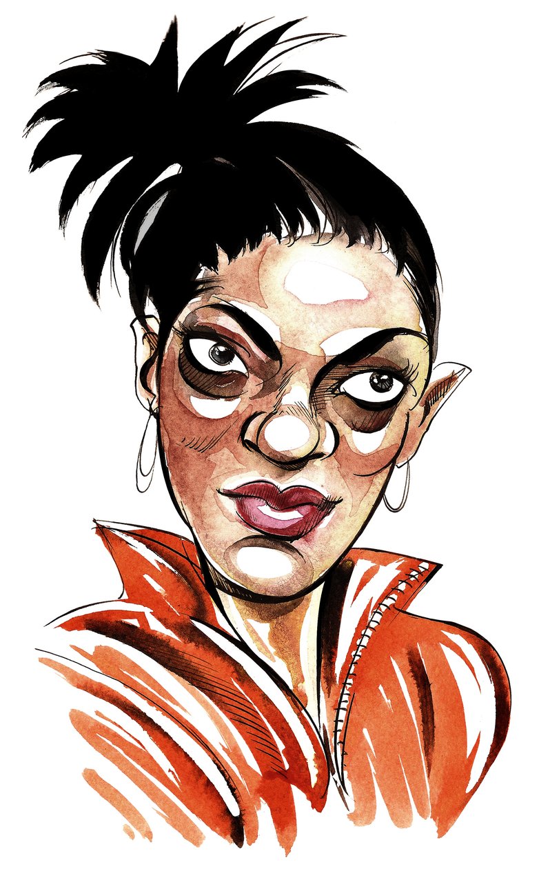 Freema Agyeman饰演Martha Jones，是BBC电视连续剧“神秘博士”中第10位Doctor Who的伴侣 作者 尼尔·奥斯本
