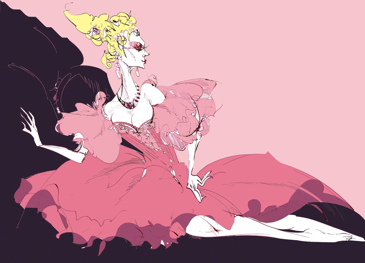 Giulietta，来自奥芬巴赫的霍夫曼故事，色彩漫画，2006年由Neale Osborne创作 作者 尼尔·奥斯本