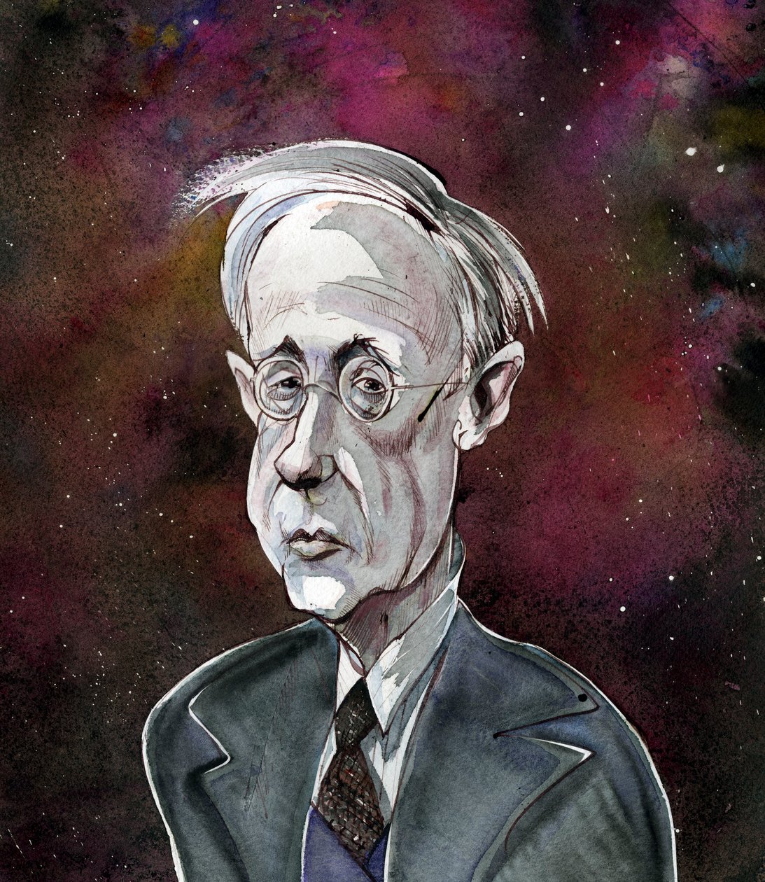 古斯塔夫霍尔斯特 - 英国作曲家的漫画 作者 尼尔·奥斯本