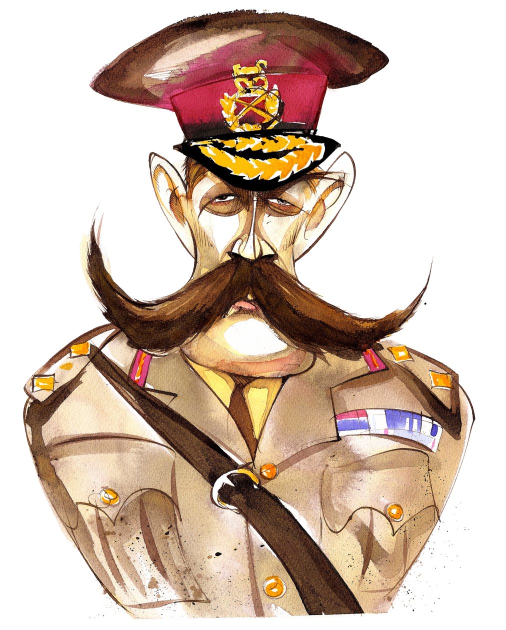 出生于爱尔兰的英国Field Marshall，First Earl Kitchener 作者 尼尔·奥斯本