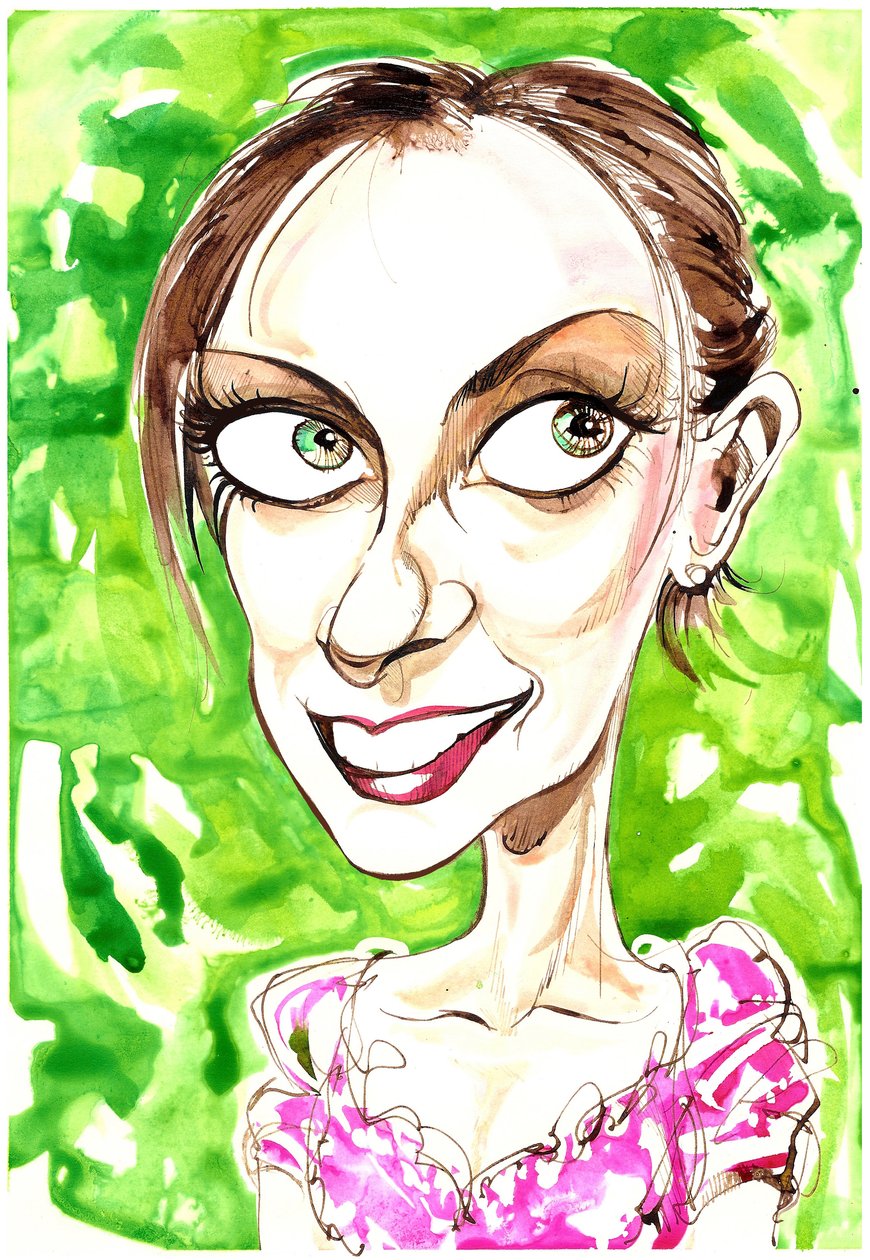 Natalie Dessay  - 漫画 作者 尼尔·奥斯本