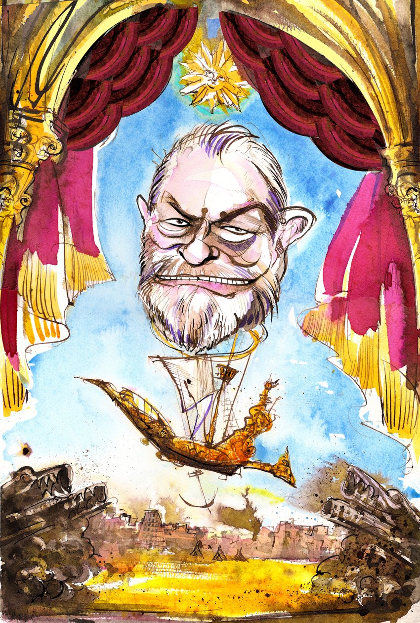 Terry Gilliam  - 美国出生的英国电影导演，编剧，Monty Python成员和动画师，1940年出生 作者 尼尔·奥斯本