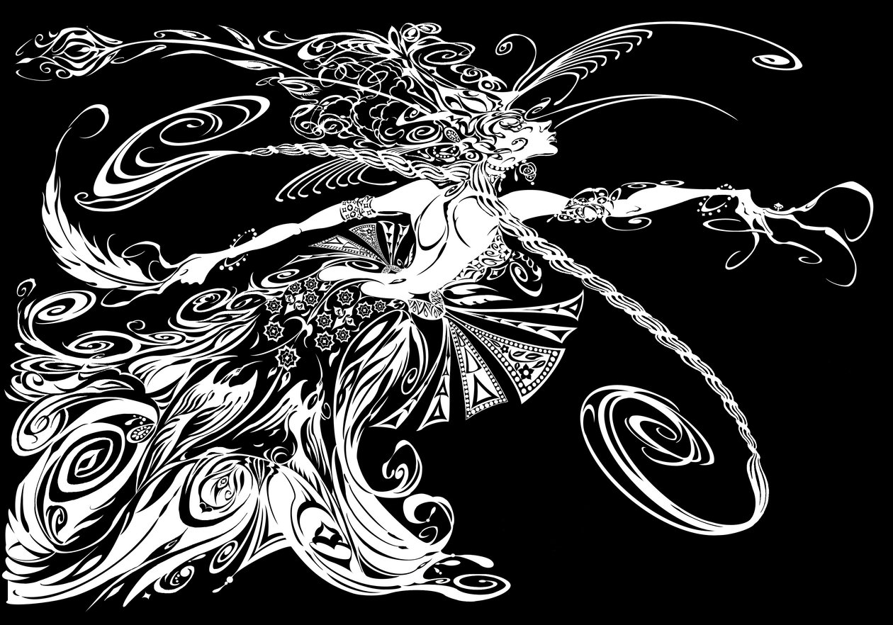 火鸟 - 由Igor Stravinsky创作的1910年同名芭蕾舞剧中的角色插图 作者 尼尔·奥斯本