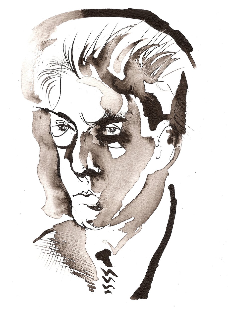 Luigi Dallapiccola，2025 年（墨水） 作者 尼尔·奥斯本
