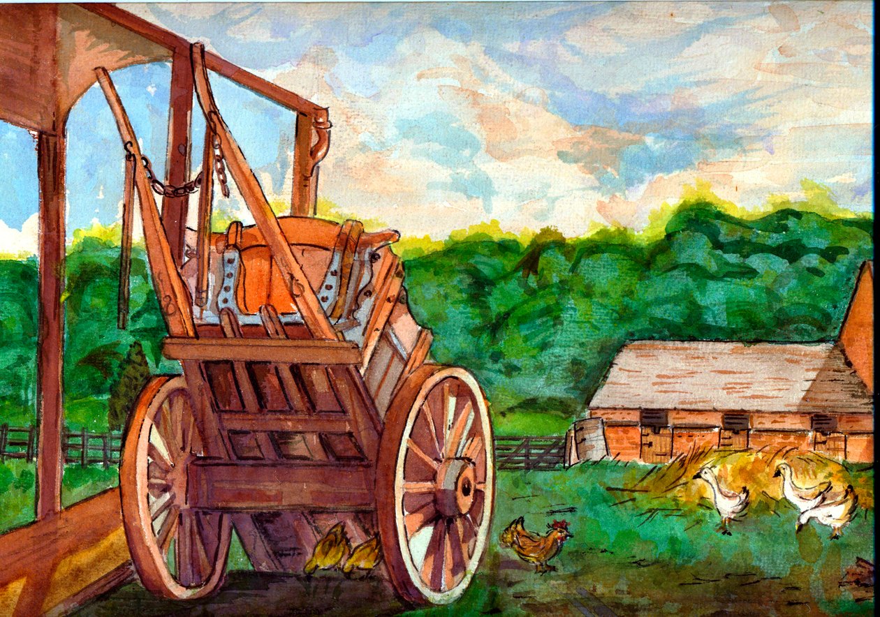 Wooldridge农场，修道院（纸上卫理） 作者 内尔·希尔