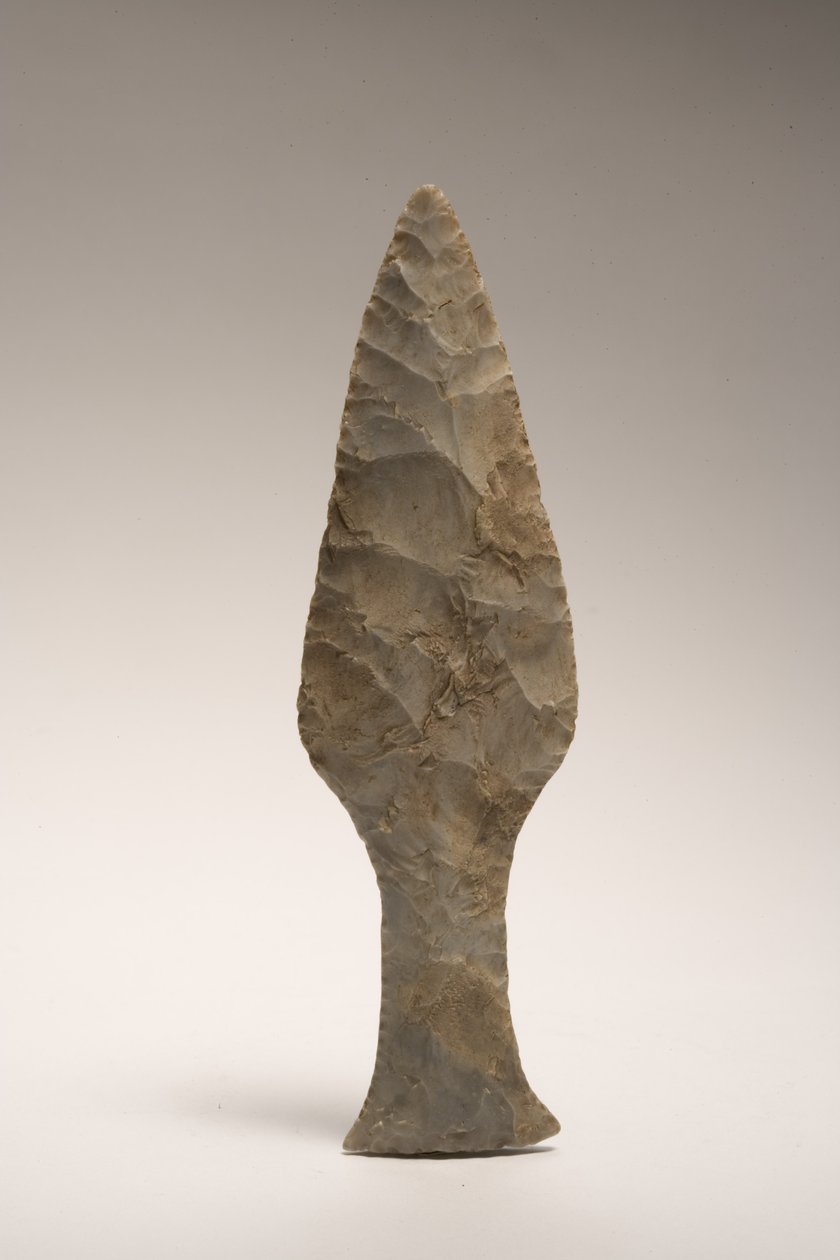 来自丹麦的Dagger，公元前4000-3000（燧石） 作者 新石器时代