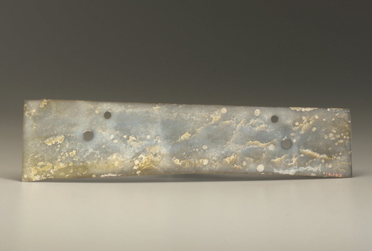 叉凿（zhang），齐家文化，公元前2500年至2000年（玉） 作者 新石器时代中文学校