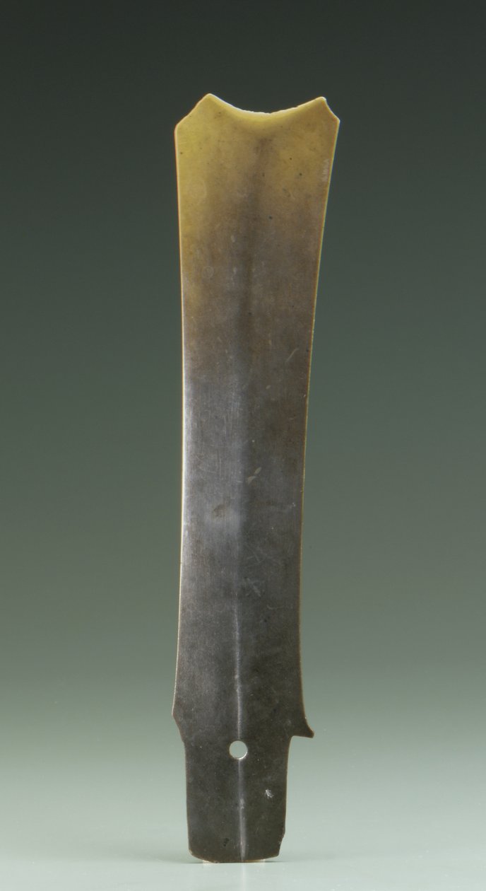 叉凿（zhang），齐家文化，公元前2500年至2000年（玉） 作者 新石器时代中文学校