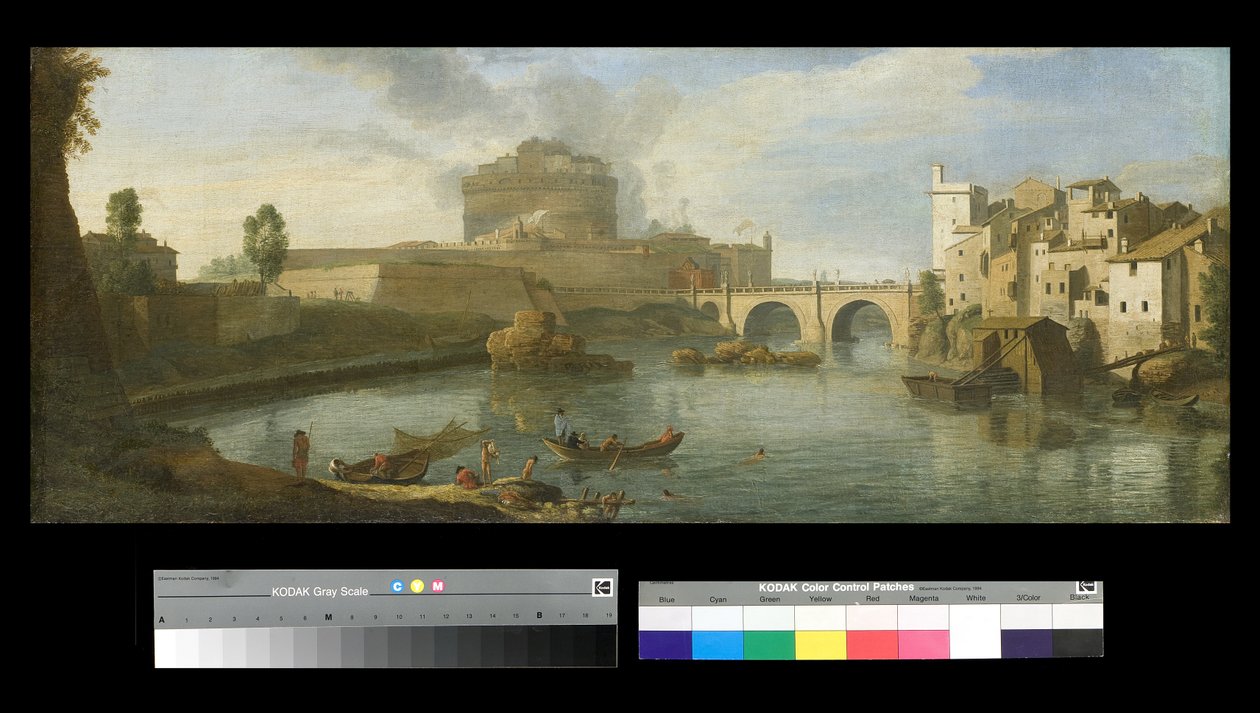Castel Sant“Angelo，1700-15 作者 荷兰语学校