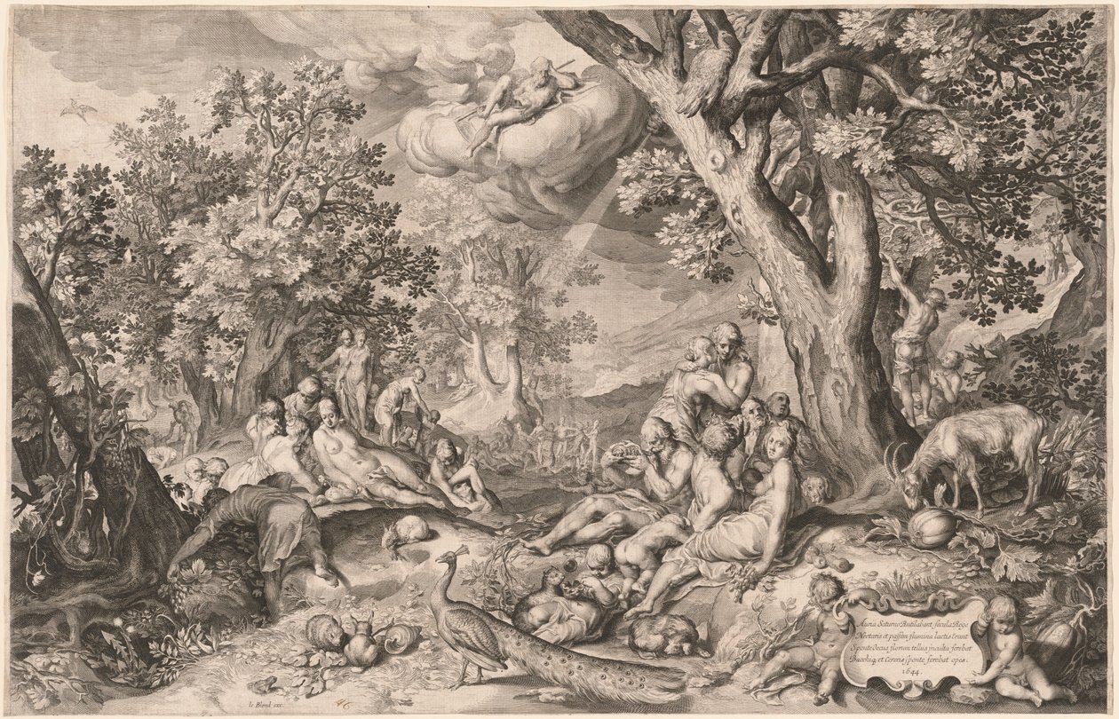 黄金时代 作者 Nicolaes de Bruyn 之后的荷兰 17 世纪，亚伯拉罕 Bloemaert 之后