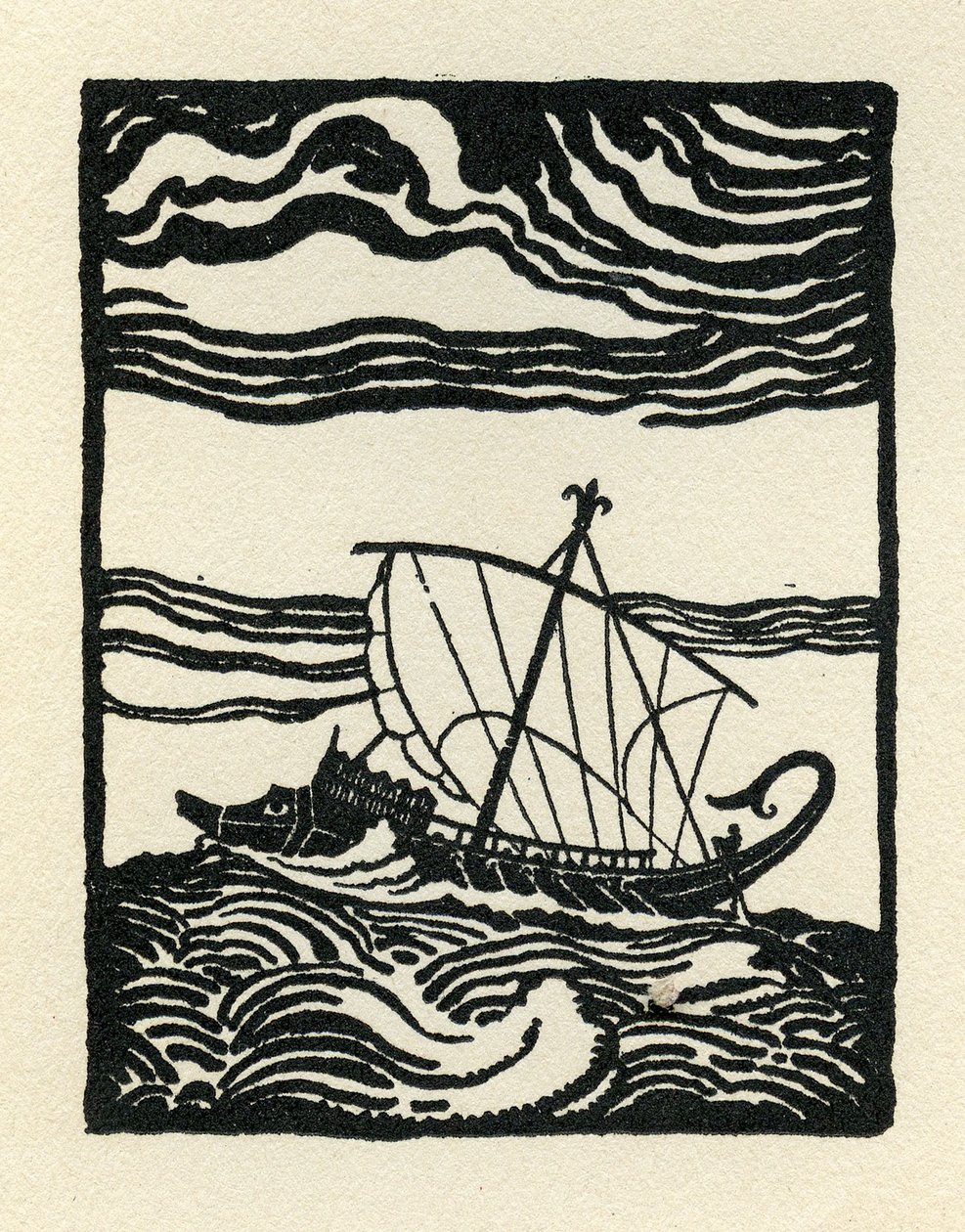 Odysseuss船，1929年 作者 纽维尔·康威斯