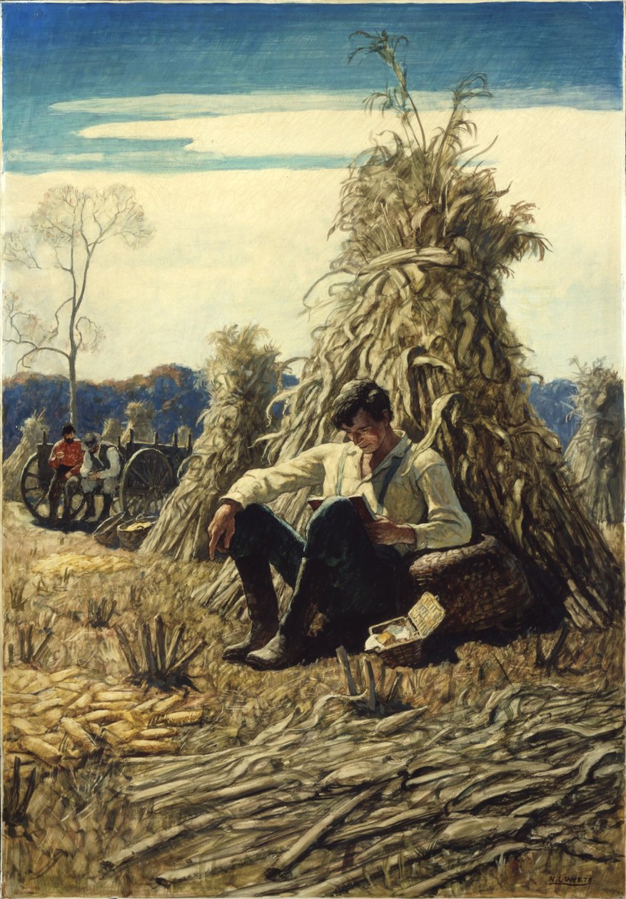 Peculiarsome Abe，1940年（文艺复兴时期的石油小组） 作者 纽维尔·康威斯