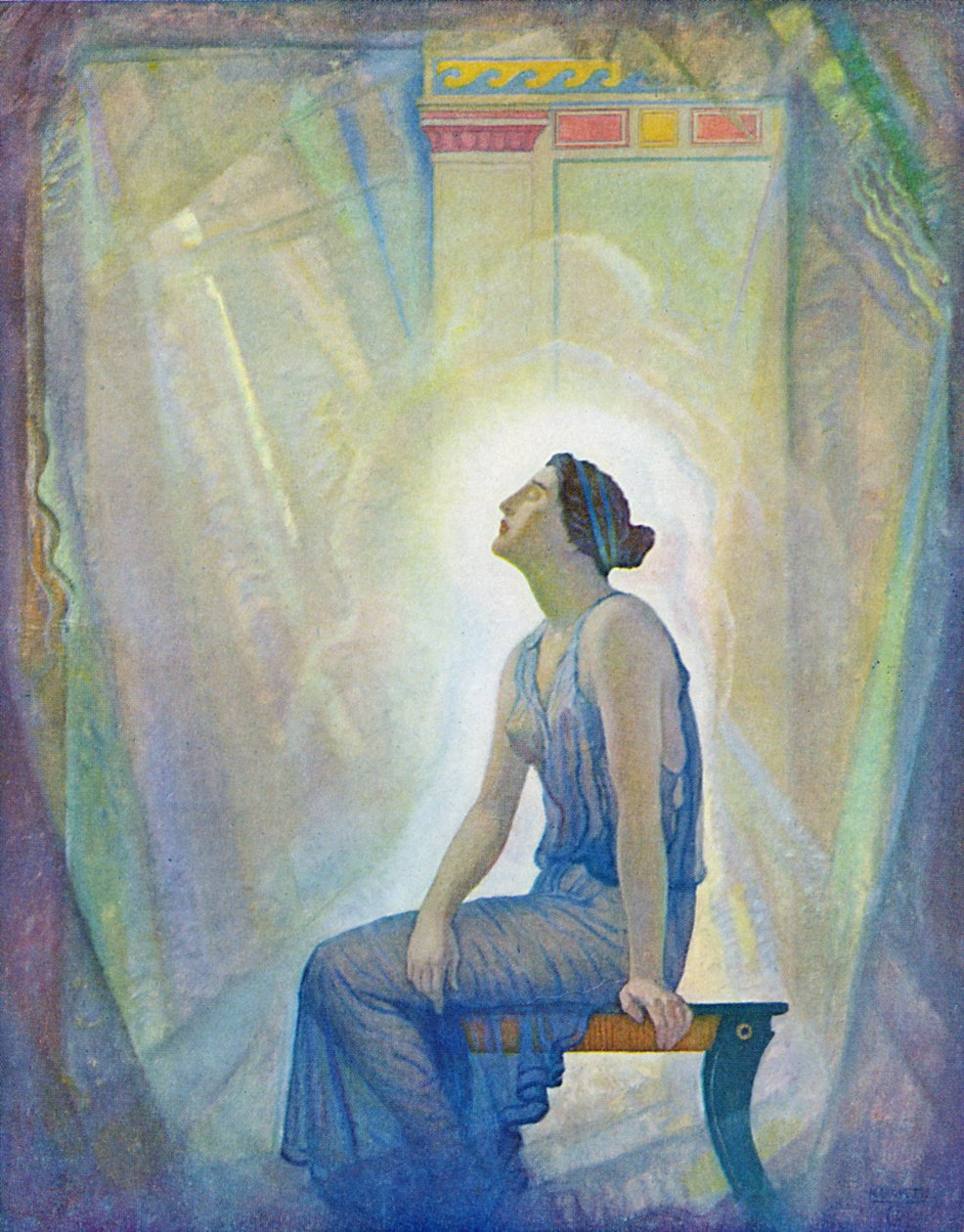哀悼佩内洛普，1929年 作者 纽维尔·康威斯