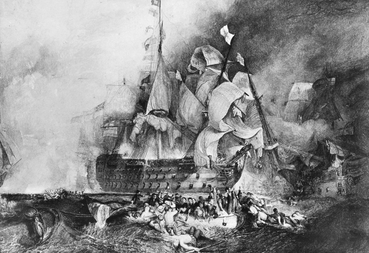 HMS胜利，英国军舰，c1805 作者 牛顿公司