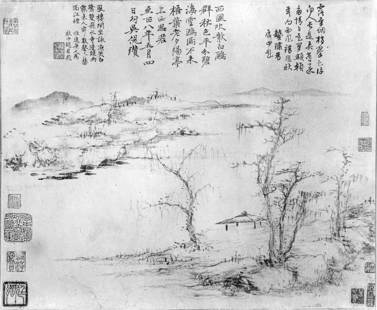 景观 作者 倪赞或倪赞