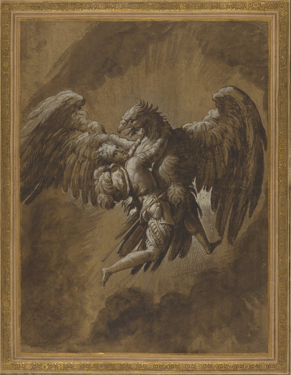 强奸加尼米德》（The Rape of Ganymede 作者 尼科洛·德尔阿巴特