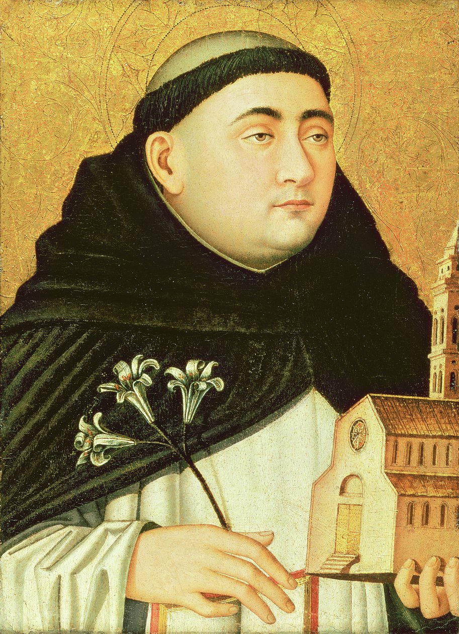 圣多米尼克半身像，约1455年 作者 尼科洛·安东尼奥·科兰顿尼奥