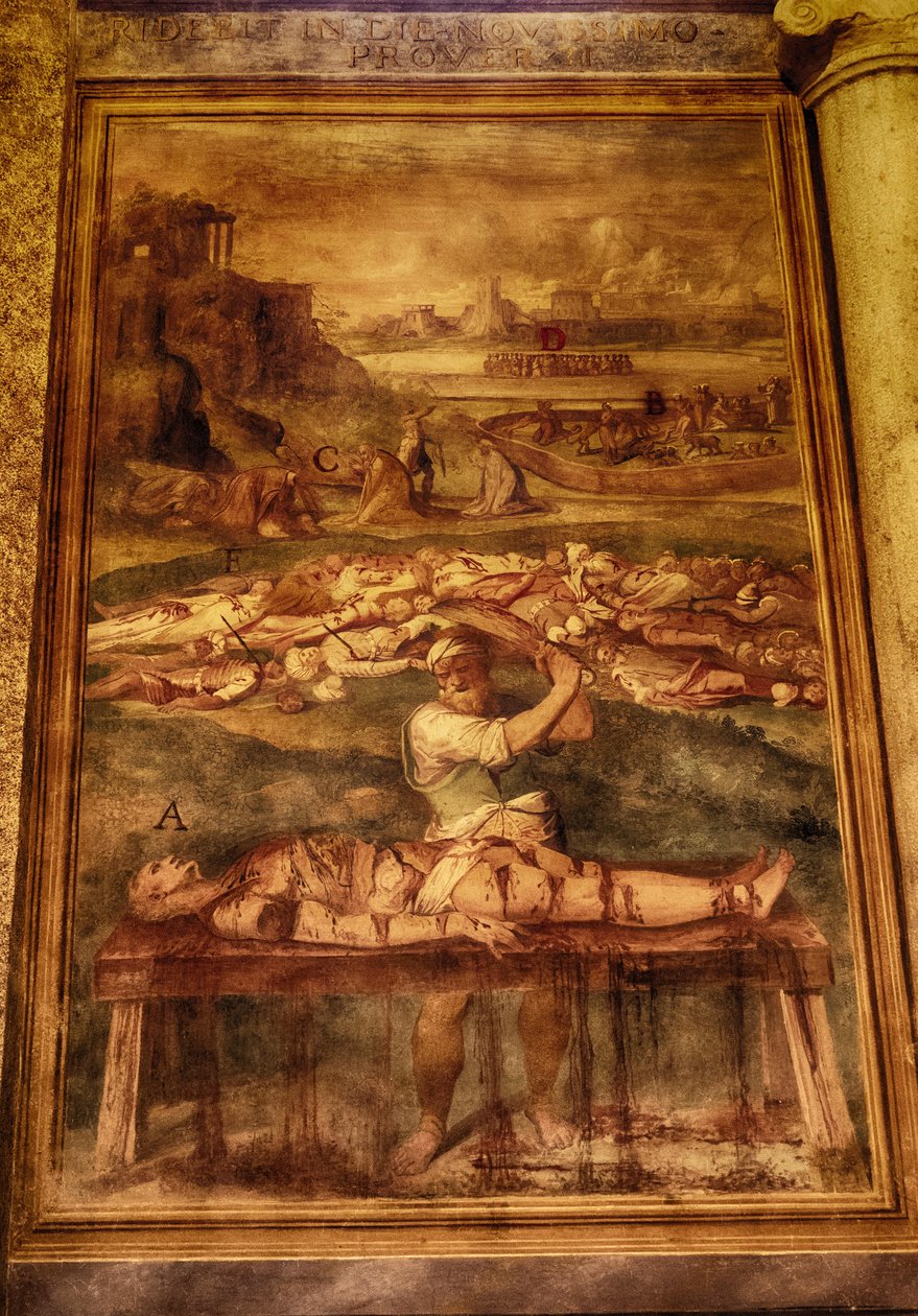 圣斯特凡诺·罗通多圣殿 (Basilica Minor Santo Stefano Rotondo) 作者 Niccolo 叫 Pomarancio Circignani