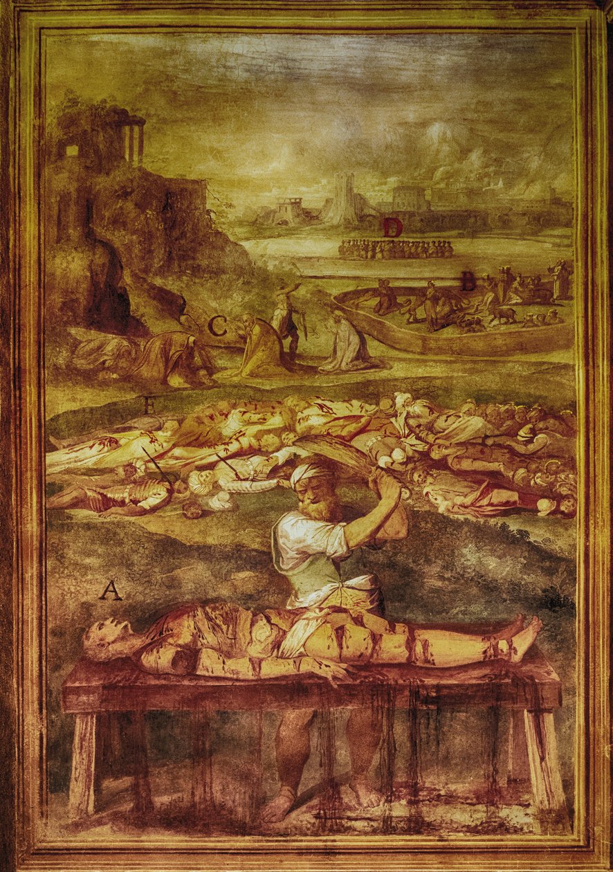 Basilica minor Santo Stefano Rotondo, Santo Stefano al Monte Celio, Basilica di Santo Stefano Rotondo al Celio 作者 Niccolo 叫 Pomarancio Circignani