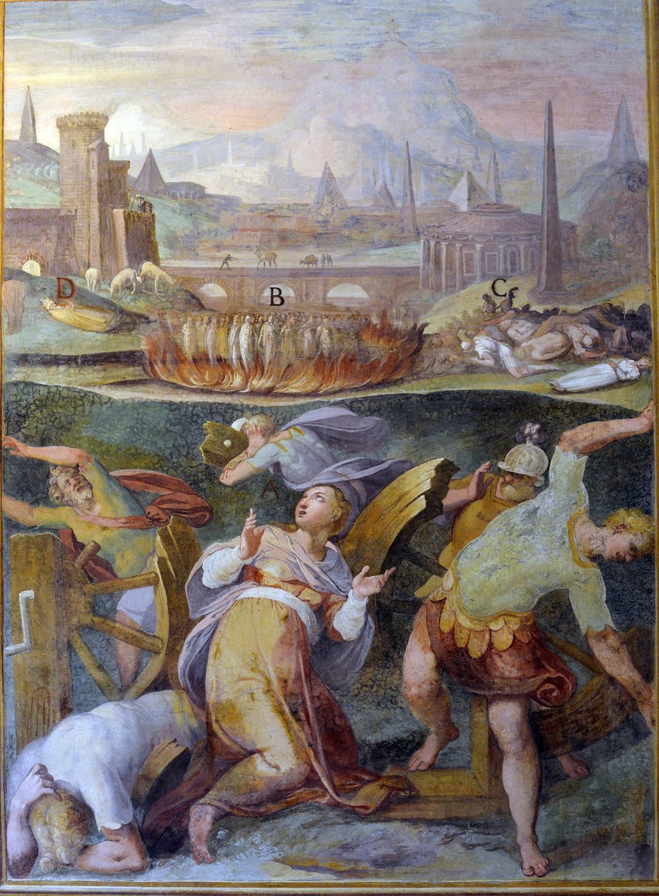 第一批基督徒的殉道者 作者 Niccolo 叫 Pomarancio Circignani