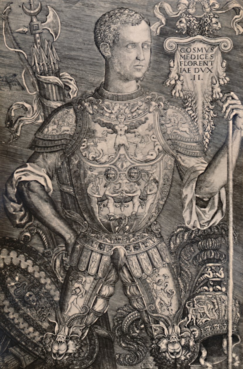 科西莫一世-德-美第奇，托斯卡纳大公，1544年-1894年 作者 尼科洛·达拉·卡萨
