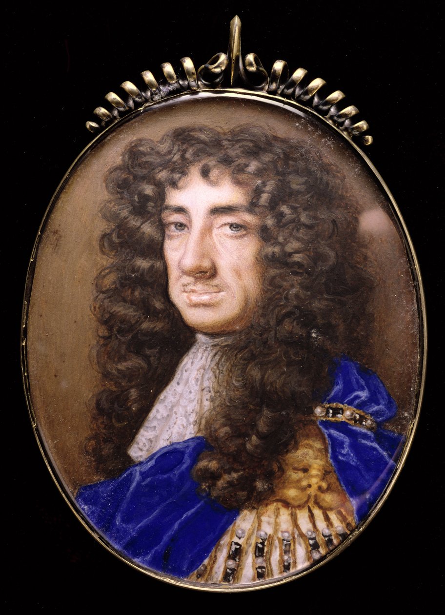 No.3834英国查理二世国王（1630-85），c.1675 作者 尼古拉斯·迪克森（Nicholas Dixon）