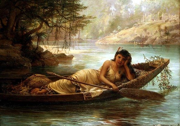 来自南洋的年轻美女 作者 尼古拉斯·谢瓦利埃（Nicholas Chevalier）