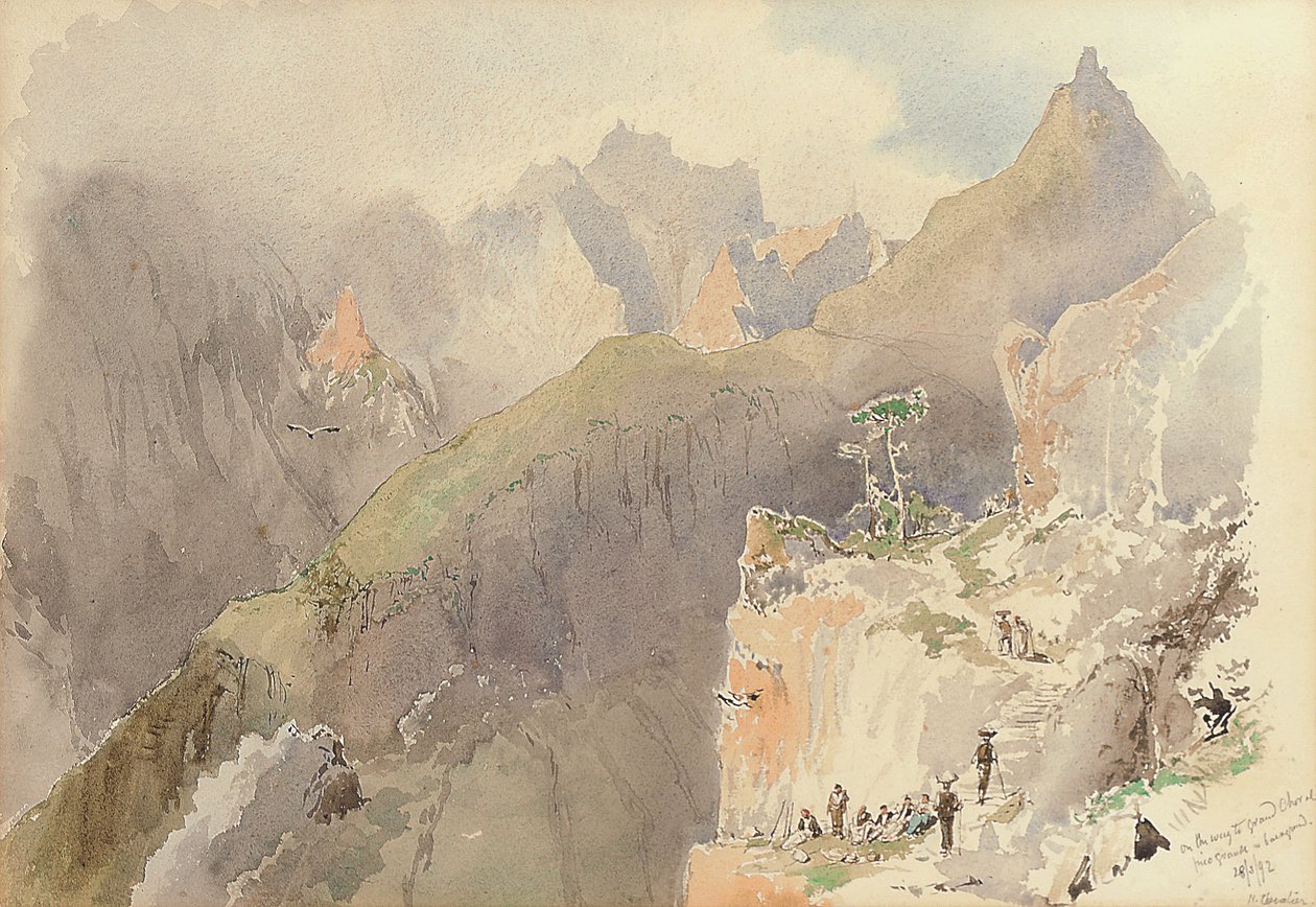 特内里费岛和马德拉岛 作者 尼古拉斯·谢瓦利埃（Nicholas Chevalier）