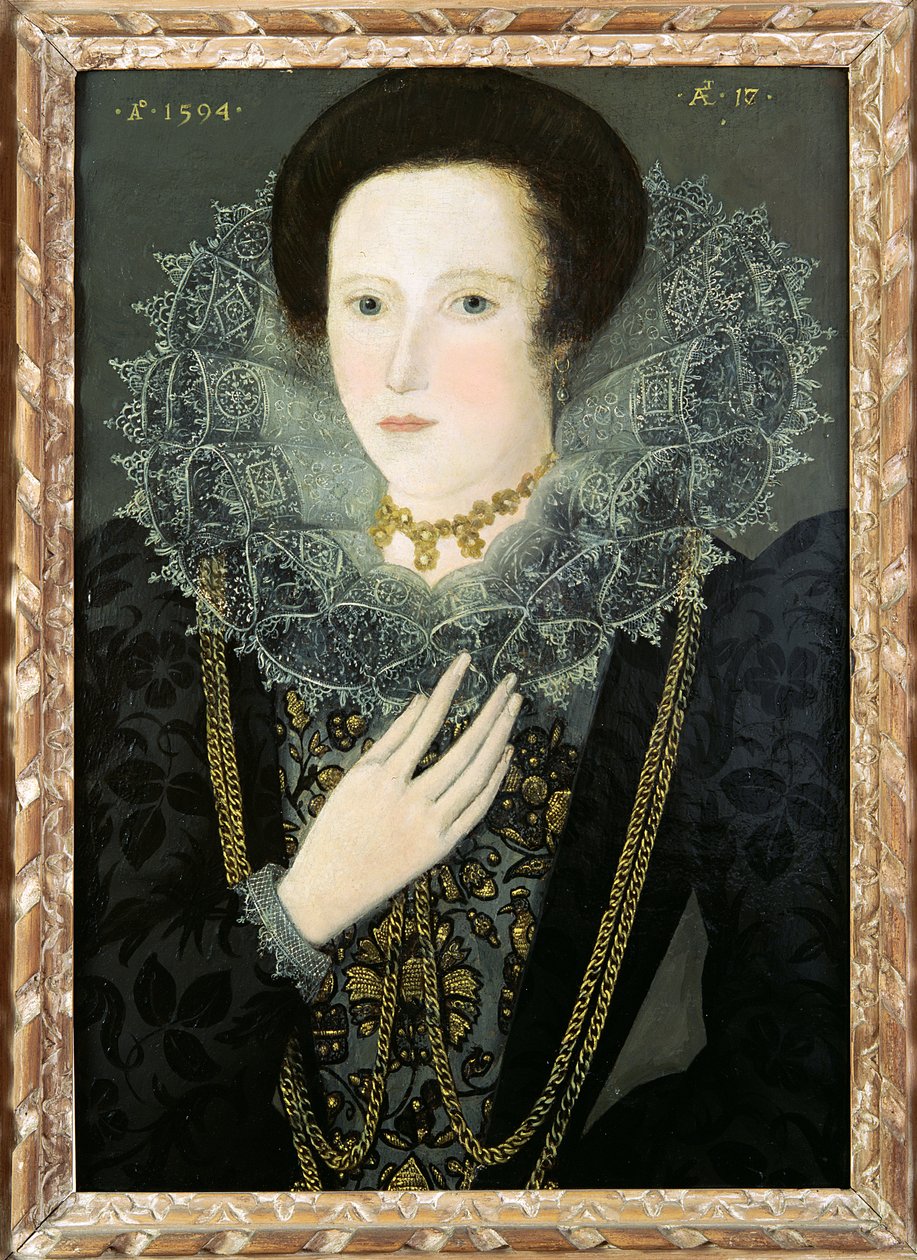 Dorothy Huddelston（nee Dormer），1594 作者 尼古拉斯·希利亚德