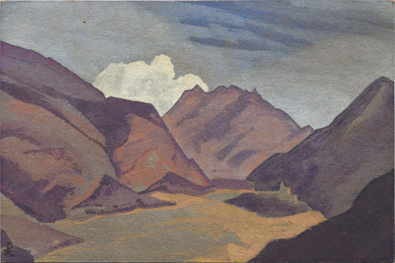 巴尔的斯坦，与拉达克接壤，1936年 作者 尼古拉斯·罗里奇
