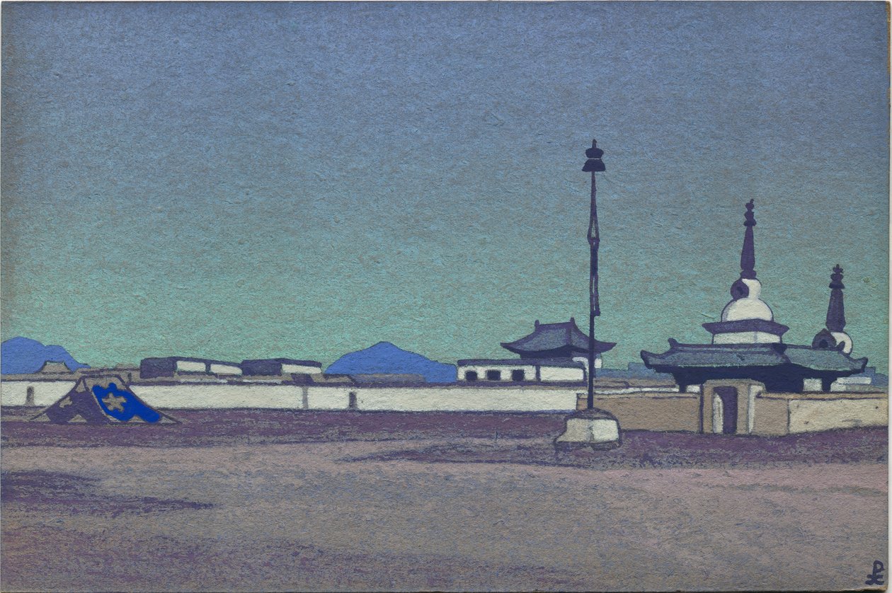 Batukhalka，内蒙古首都，1936年 作者 尼古拉斯·罗里奇
