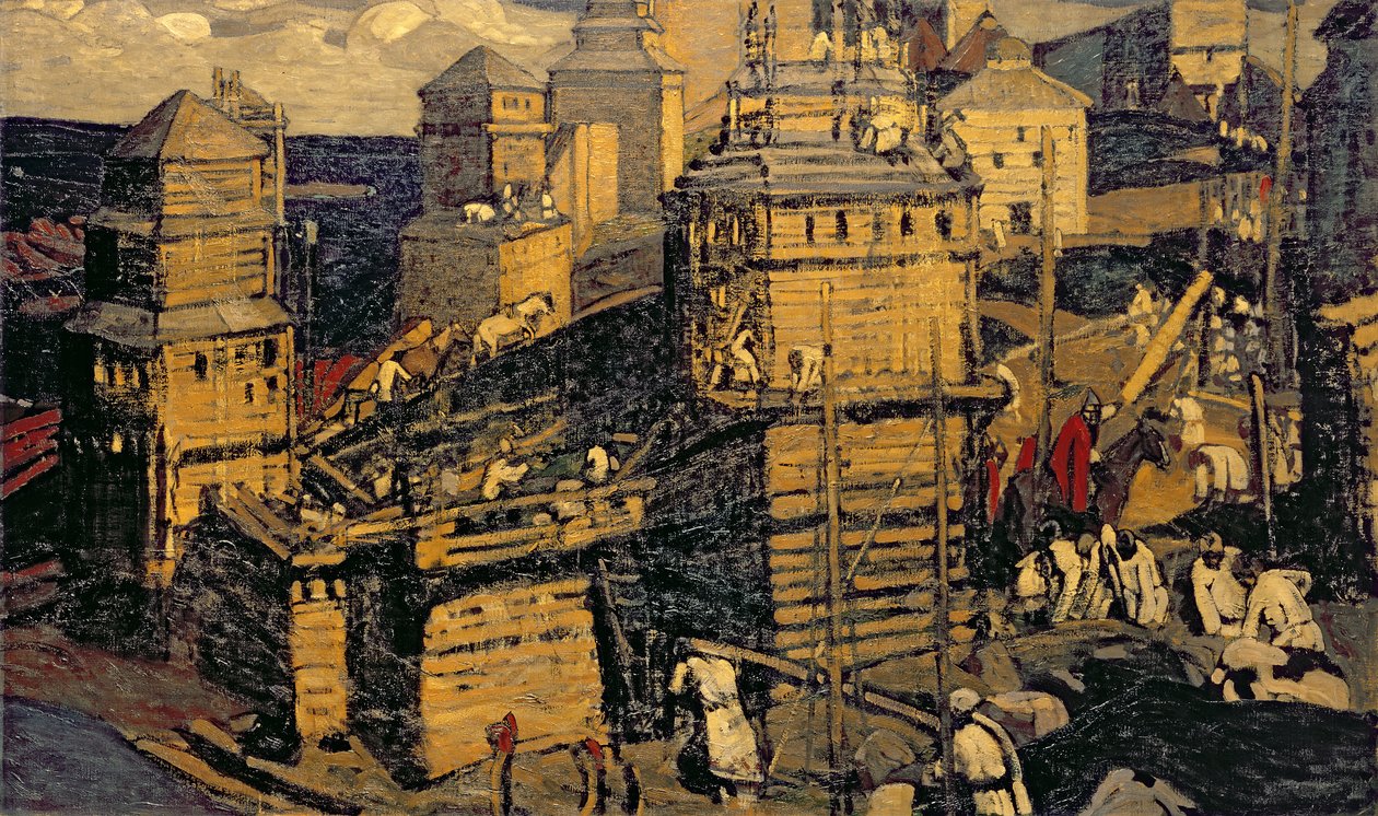 1902年建立城镇 作者 尼古拉斯·罗里奇
