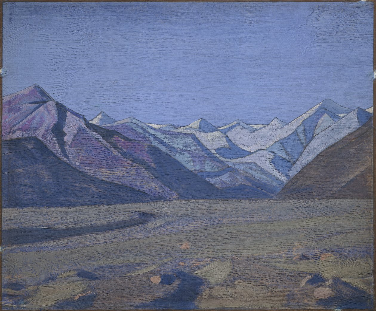 从库鲁（Kurul）到喀喇昆仑链（Karakorum Chain），1926年 作者 尼古拉斯·罗里奇