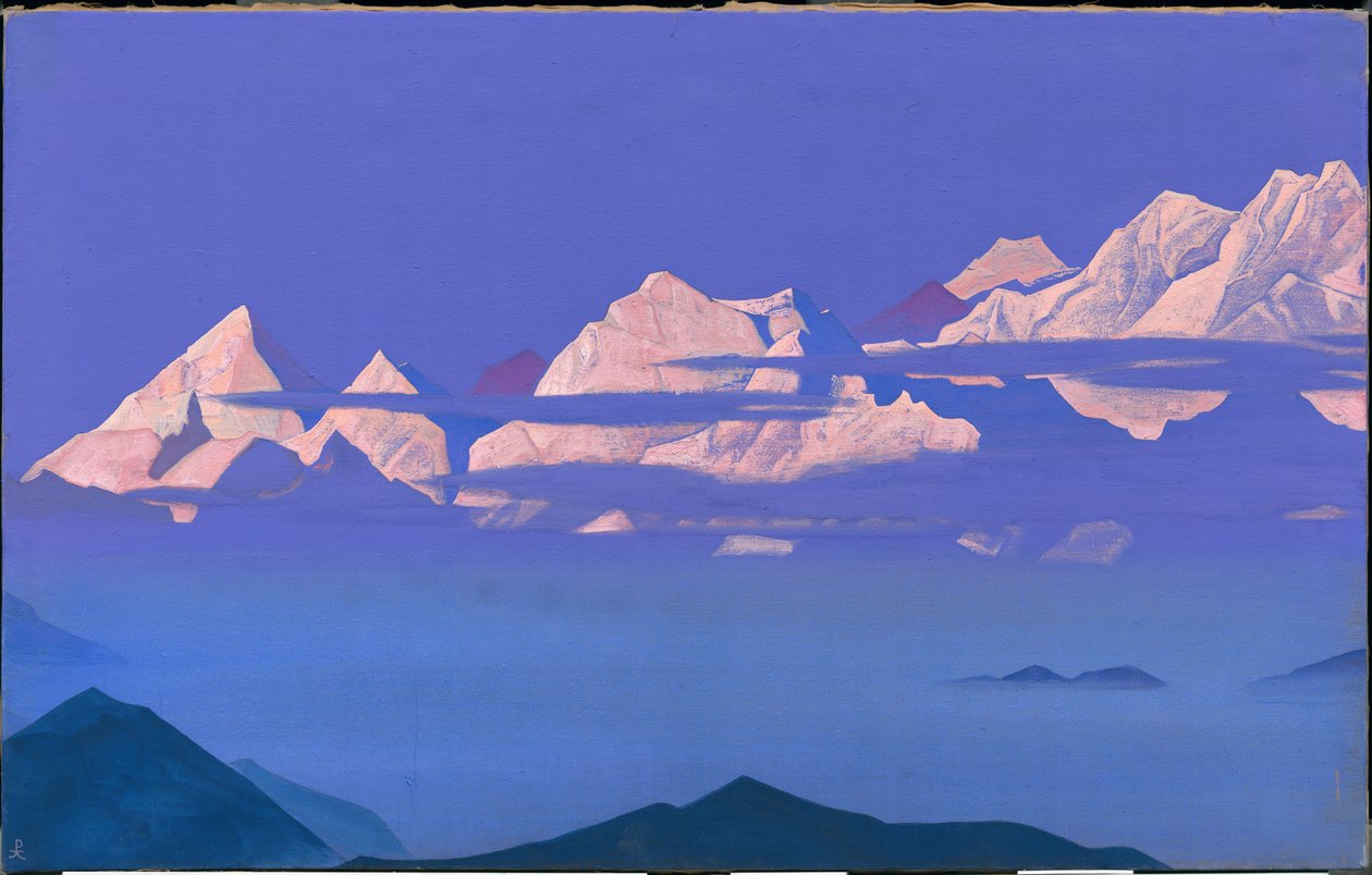 喜马拉雅山，1933年 作者 尼古拉斯·罗里奇