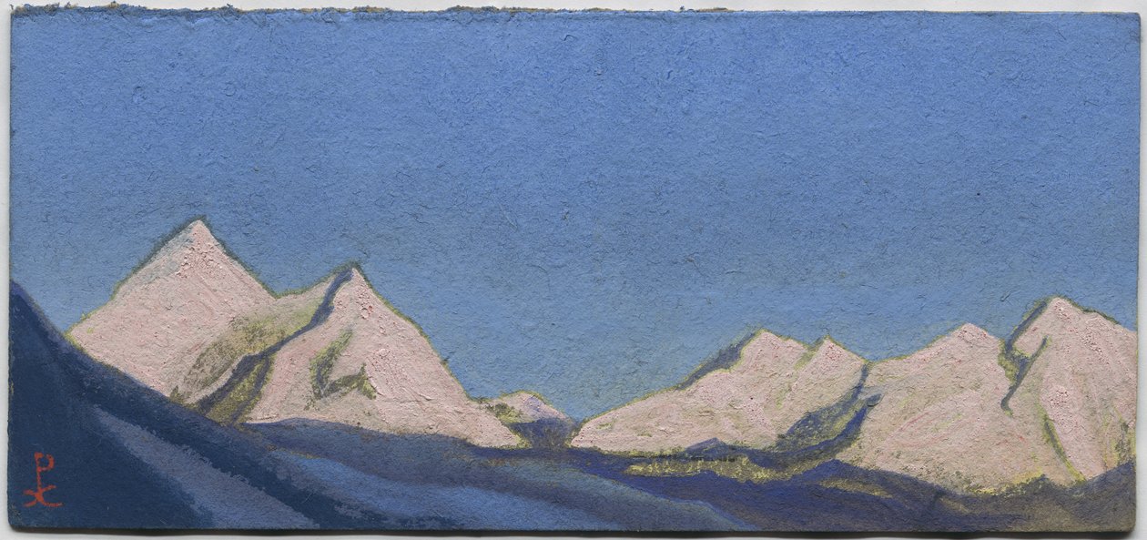 喜马拉雅山，1944年 作者 尼古拉斯·罗里奇