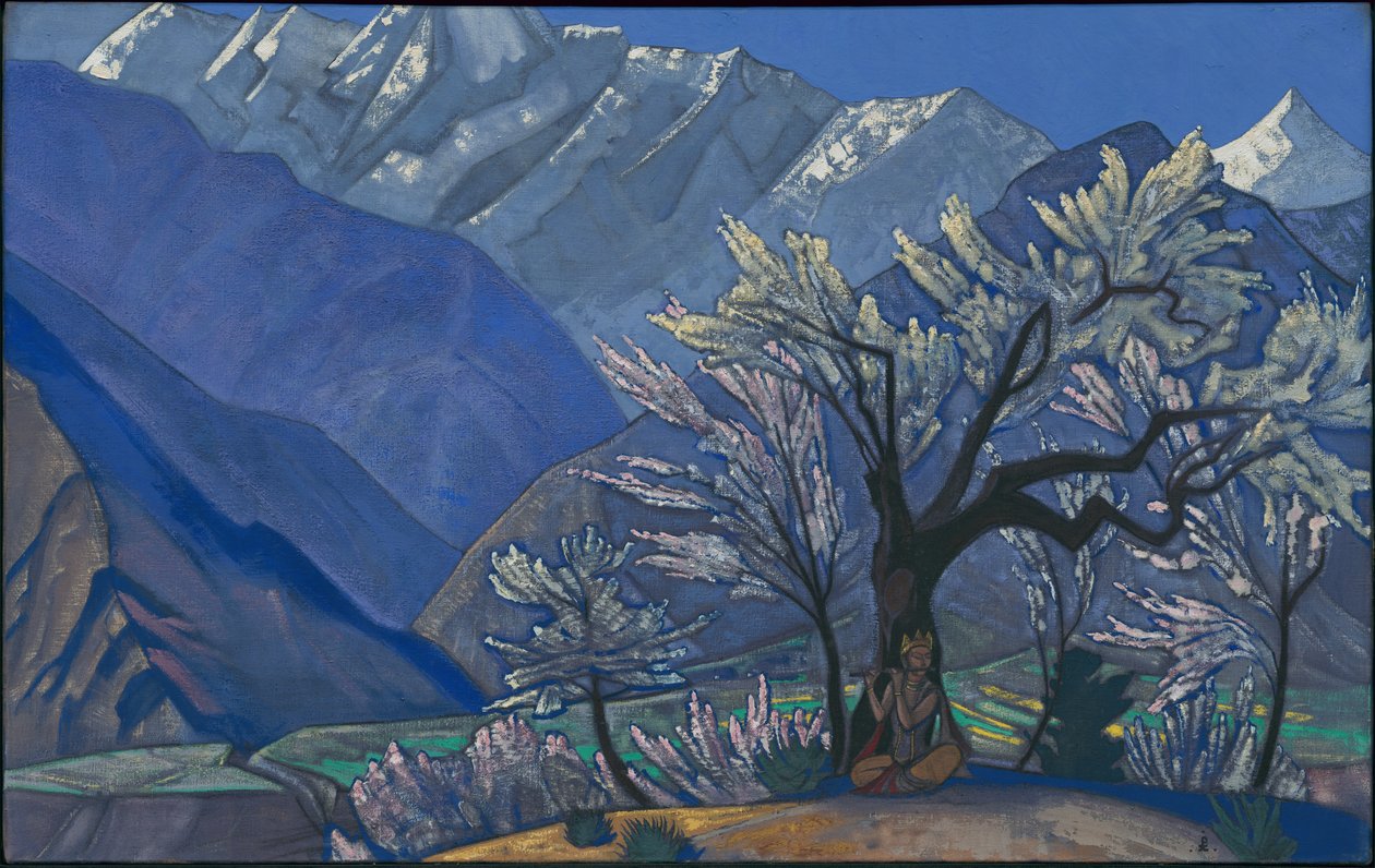 克里希纳，“库鲁”系列，1929年 作者 尼古拉斯·罗里奇